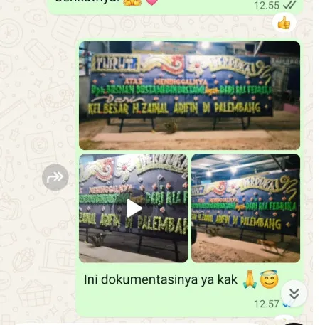 Pengiriman Papan Bunga Duka Pondok Bambu