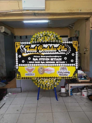 Papan Bunga di Pondok Bambu