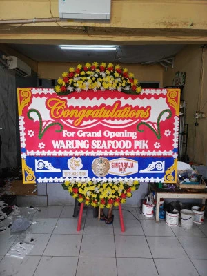 Papan Bunga di Pondok Bambu